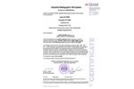  Foma Certificate